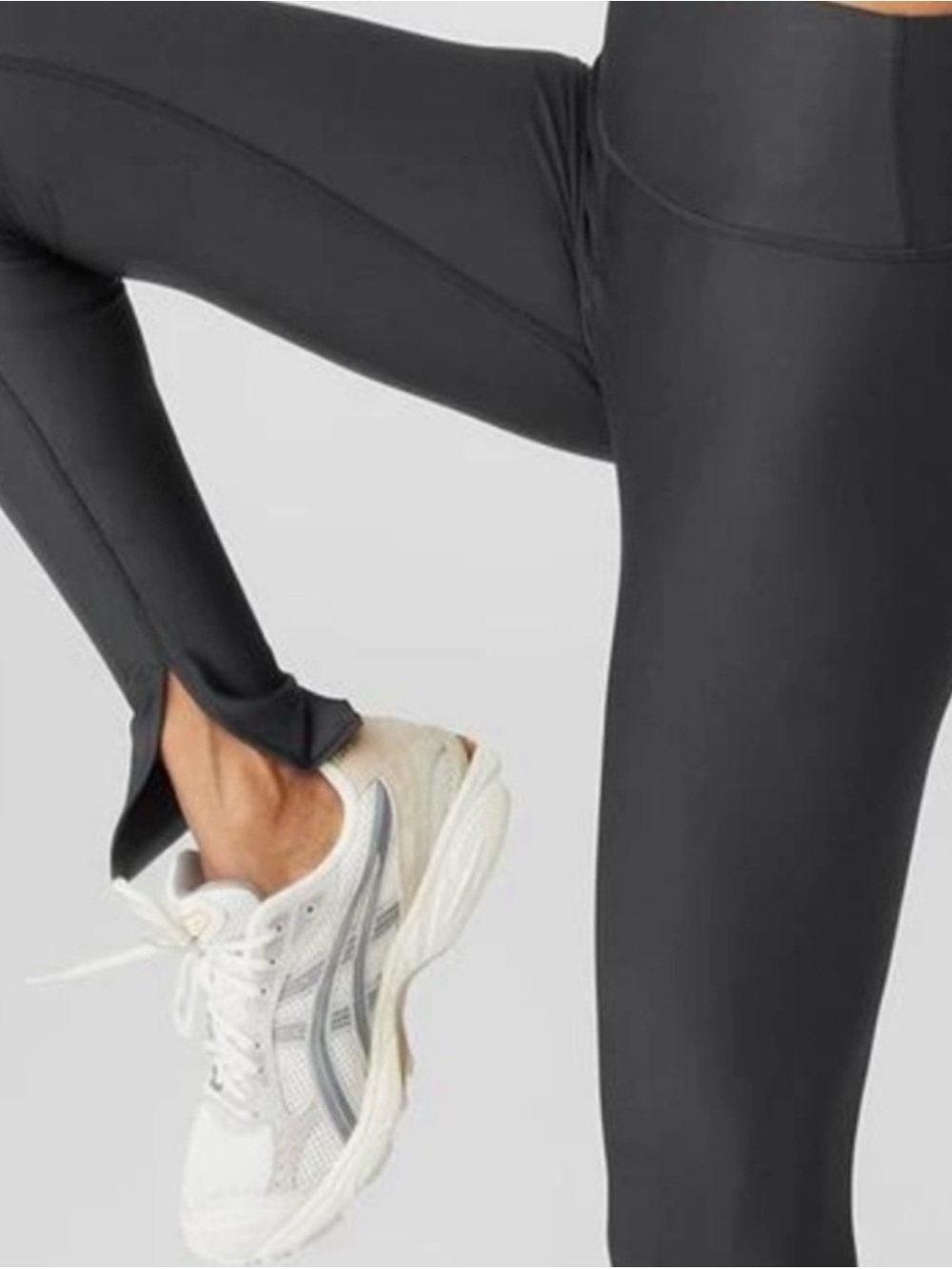 ALO Yoga elongated High-Rise Leggings with Ankle Slit